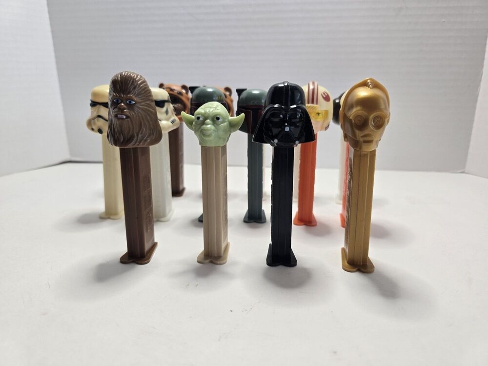 Star Wars PEZ Dispenser Collection – Vintage Character Lot 16 PCS
